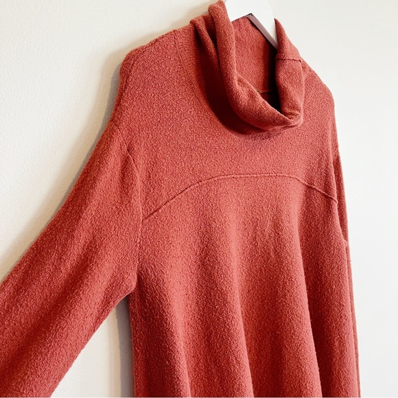 Free People Drape Drape Turtleneck Sunset Sweater M - Picture 11 of 12
